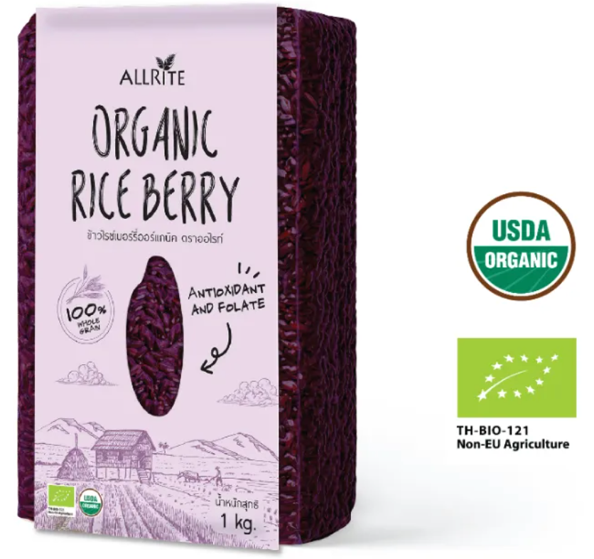 Allrite - Organic Rice Berry 1kg