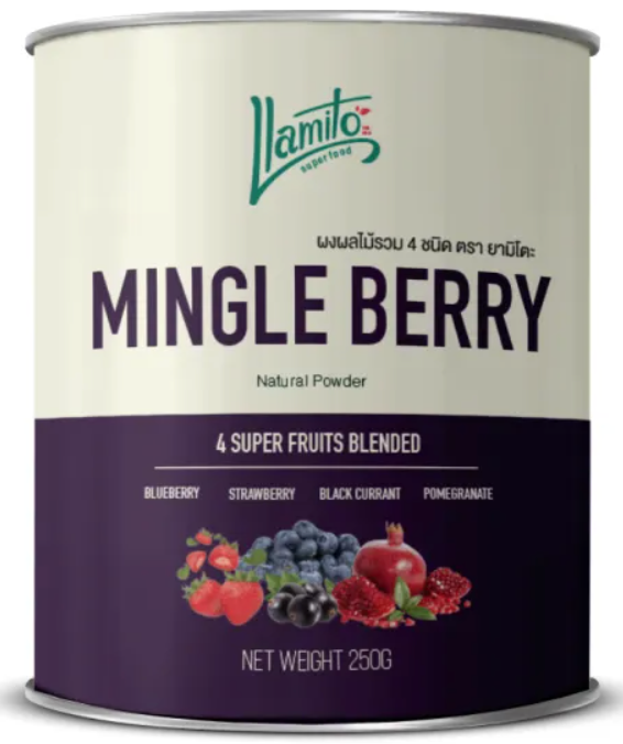 Llamito Organic Mingle Berry Powder 250g