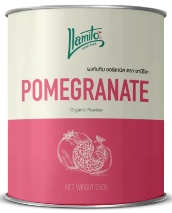 Llamito Organic Pomegranate Powder 250g
